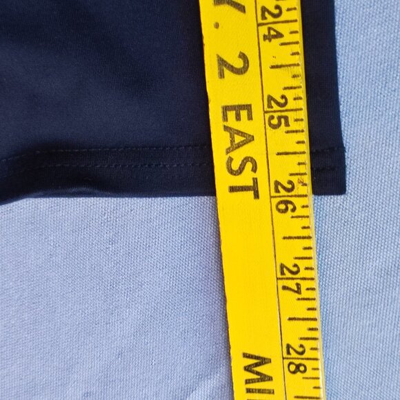 Suzy Shier casual / business dress pants women's size L black with faux zippers - Picture 8 of 9